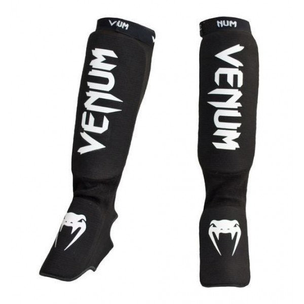 Επικαλαμίδα με Κουντεπιέ Venum Kontact Shinguards Insteps Black