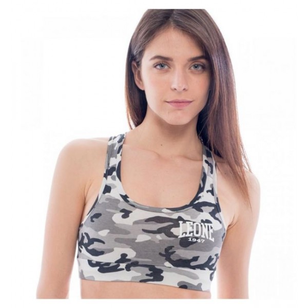 ΑΘΛΗΤΙΚΟ ΜΠΟΥΣΤΑΚΙ LEONE WOMAN TOP LW692 - URBAN CAMO