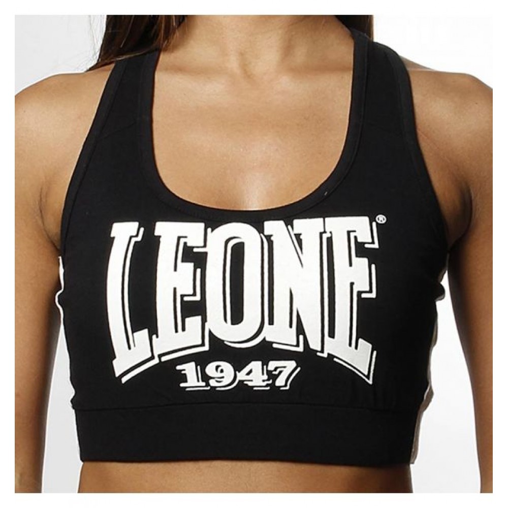 ΜΠΟΥΣΤΑΚΙΑ LEONE WOMAN TOP LW704 - BLACK Fitness