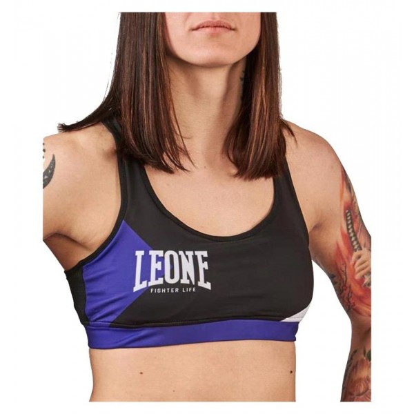 Αθλητικό μπουστάκι Leone Fighter Life Sports Bra AB828 - Black